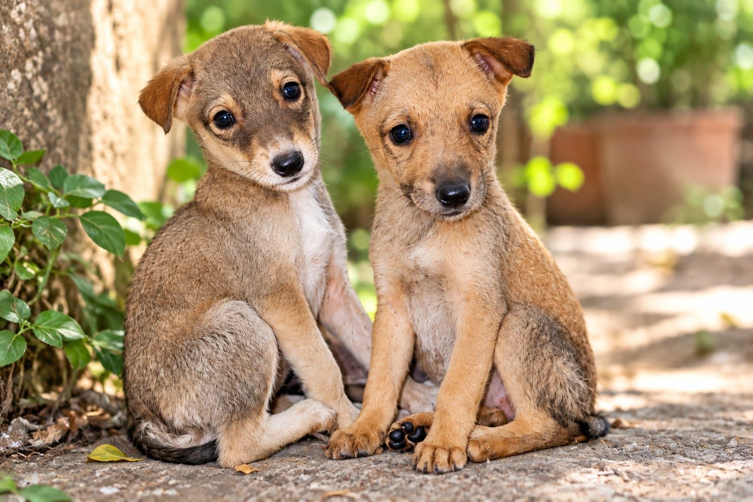 Adoption and foster care for rescued puppies